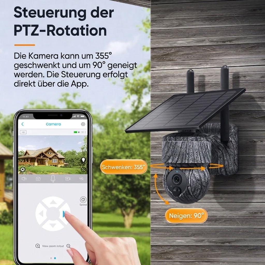 AstroHaw 4K Kamerafalle & Wildkamera mit No-Glow